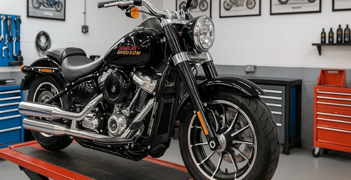 Press Bike & PDI Workshop Harley Davidson